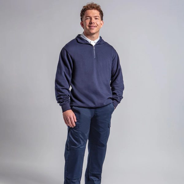 RX305 - Pro 1/4 Neck-Zip Sweatshirt